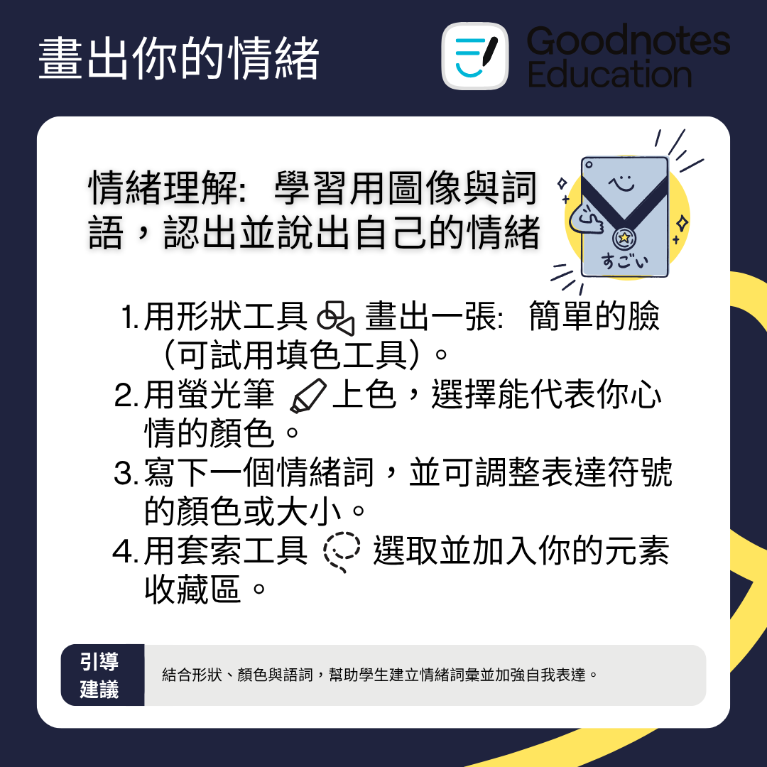 畫出你的情緒 說明卡
