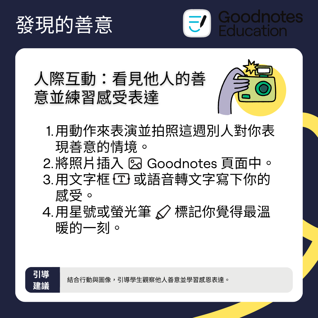 發現的善意 說明卡