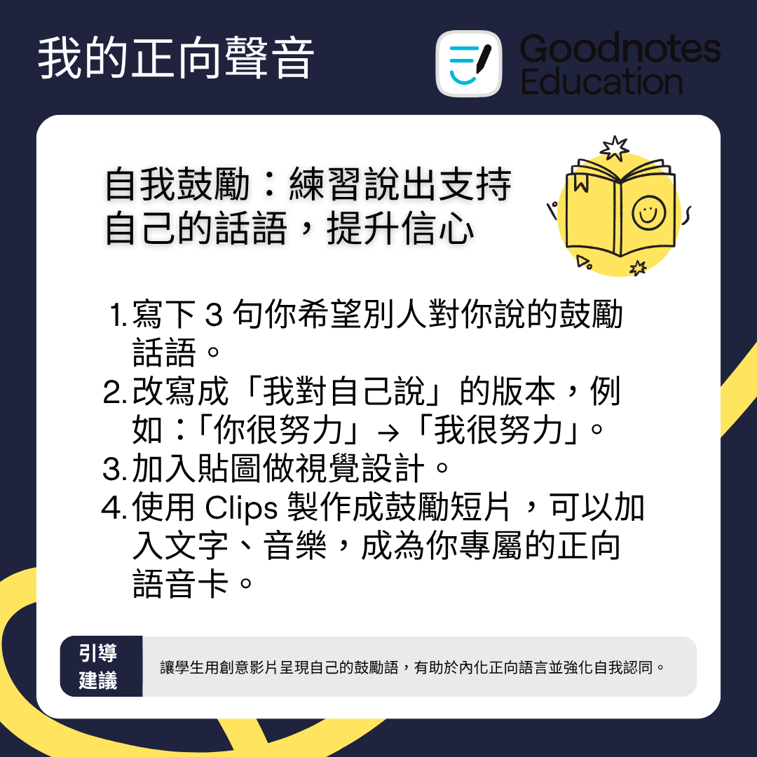我的正向聲音 說明卡